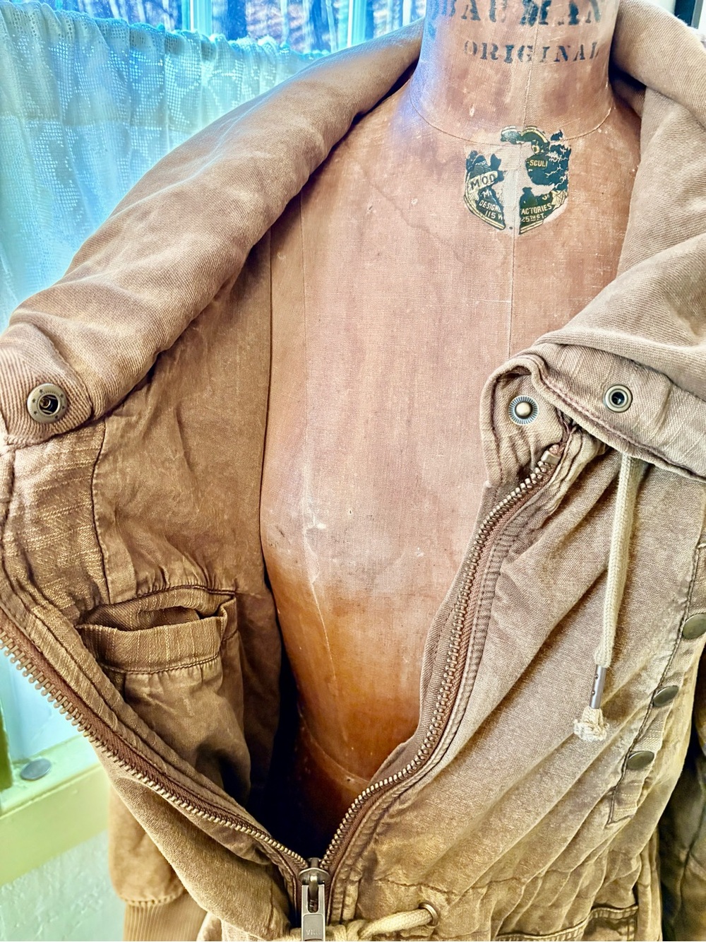We The Free “Surplus Future Parka”by Free People size Medium - Picture 4 of 11